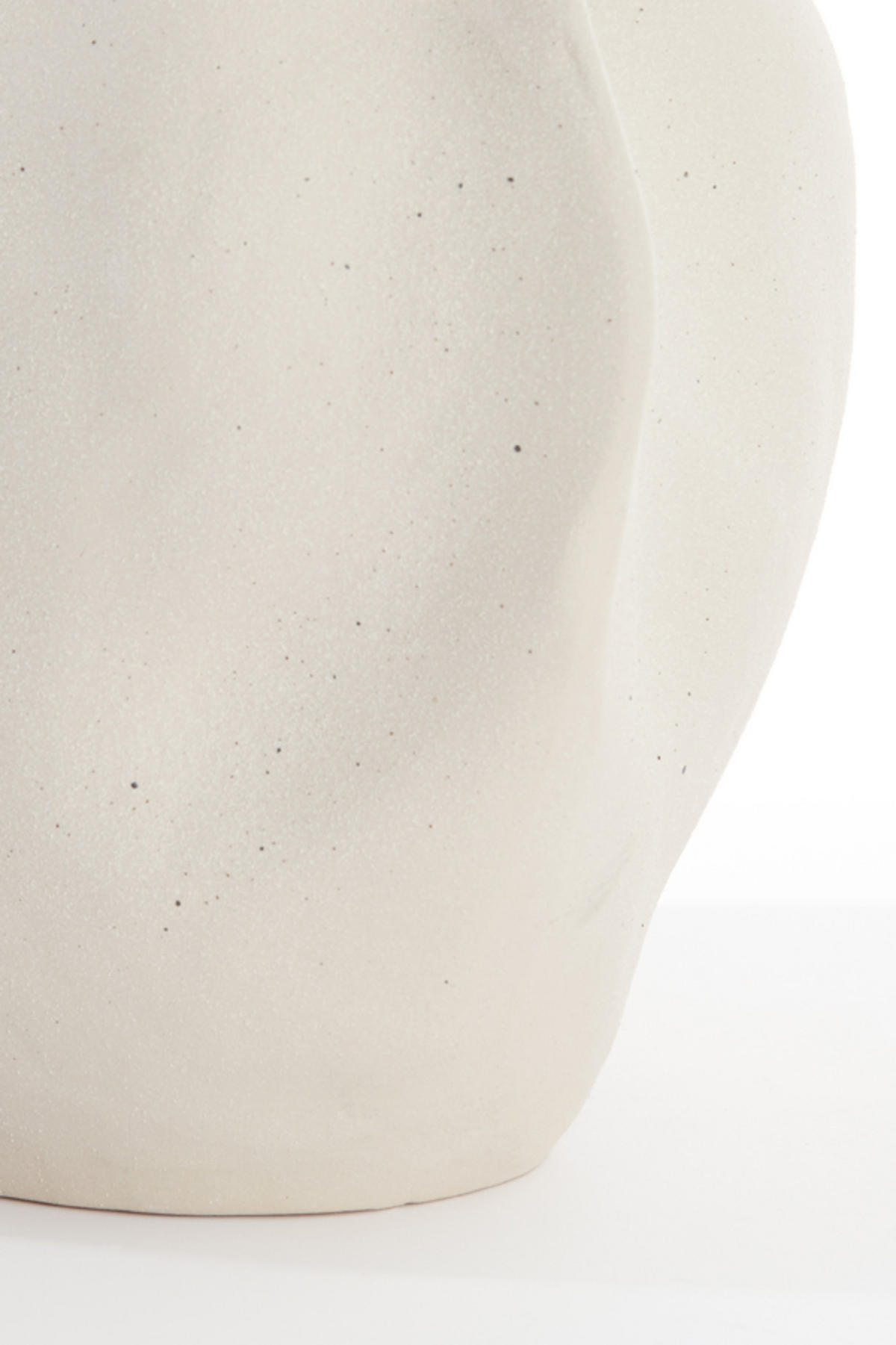 VASE Sanguli Weiß Ø33,5/22,5 cm - Weiß, Keramik (22.5cm) - Light & Living