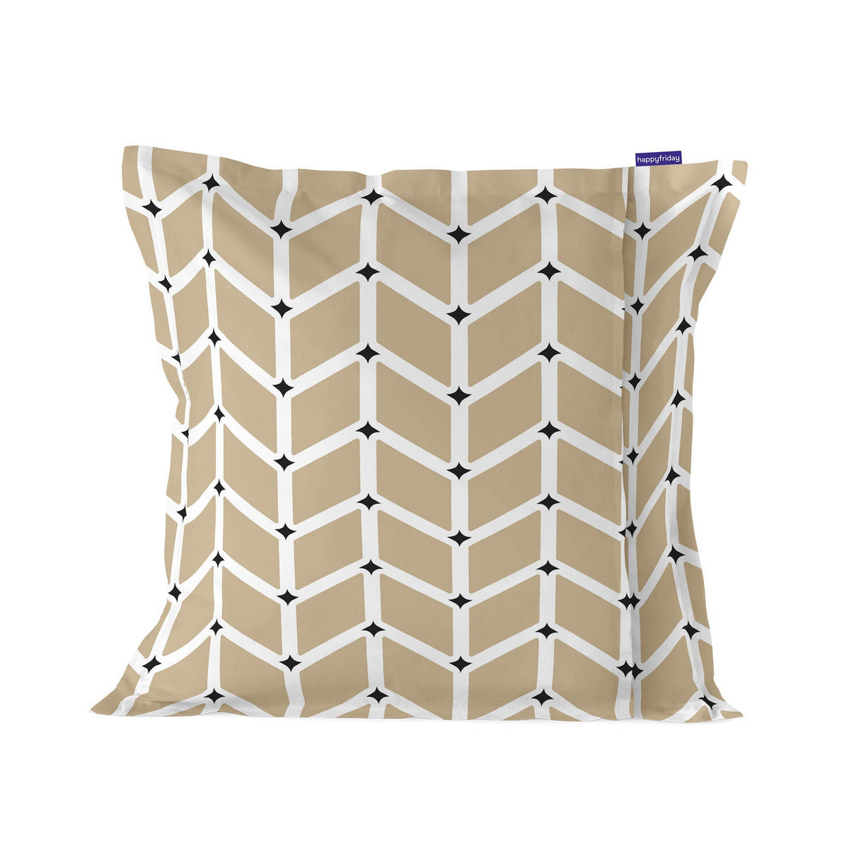 KISSENBEZUG blush sand 60x60 cm mehrfarbig - Multicolor, Textil (60/60cm) - Happy Friday