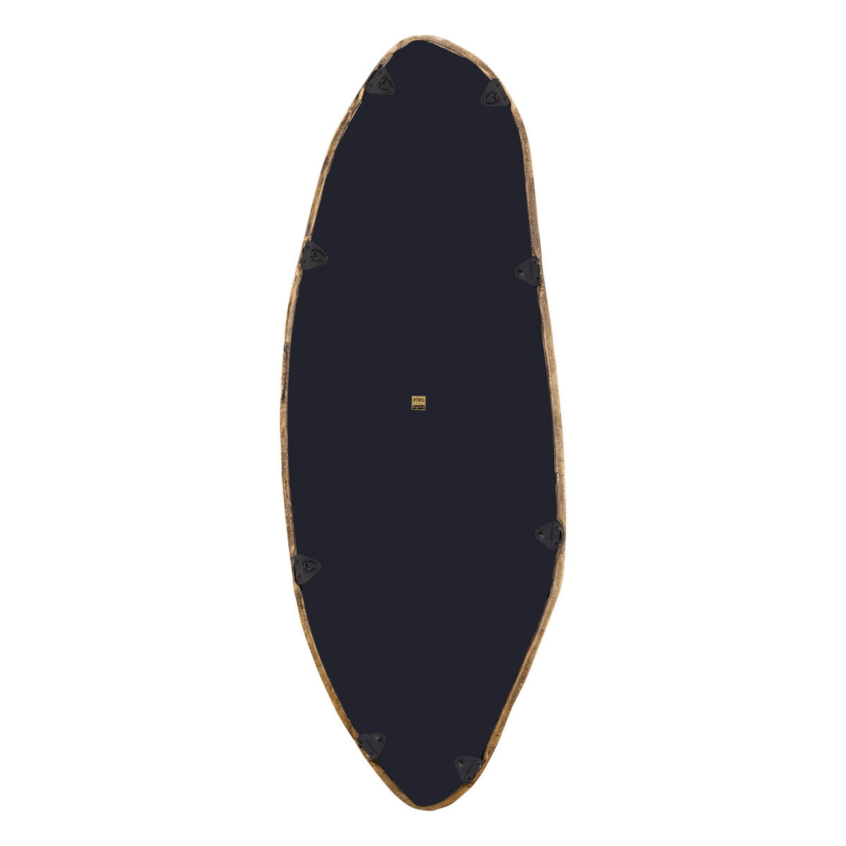 SPIEGEL Paislie Gold 56/3/150cm - Goldfarben, Glas (3/150/56cm) - PTMD Collection