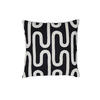 DEKOKISSEN Oshawa Schwarz 45/45/10 cm - Schwarz, Textil (45/45cm) - Light & Living