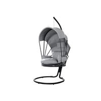 HÄNGESESSEL Waleris - Grau, Metall (100/198/136cm) - MIRJAN24