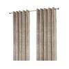 THERMOVORHANG Samt verdunkelnd 2er-Set, Ösen 167/137 cm - Champagner, Textil (167/137cm) - Homescapes