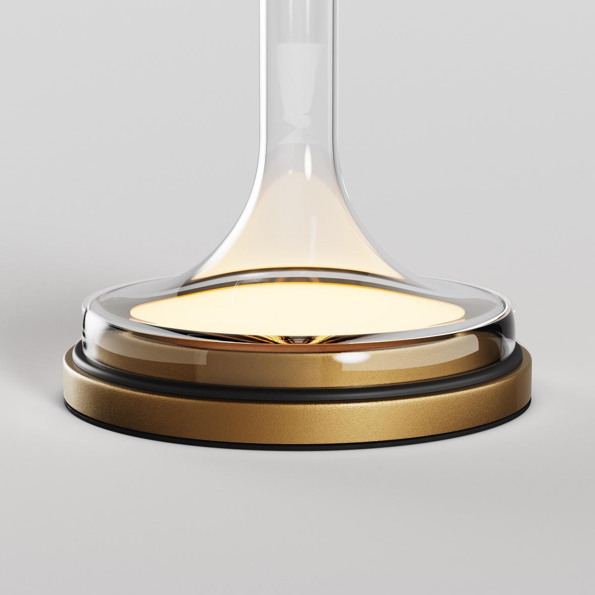 TISCHLAMPE Spirito - Gold - 18/18/28 cm - Goldfarben, Metall (18/18/28cm) - Maytoni