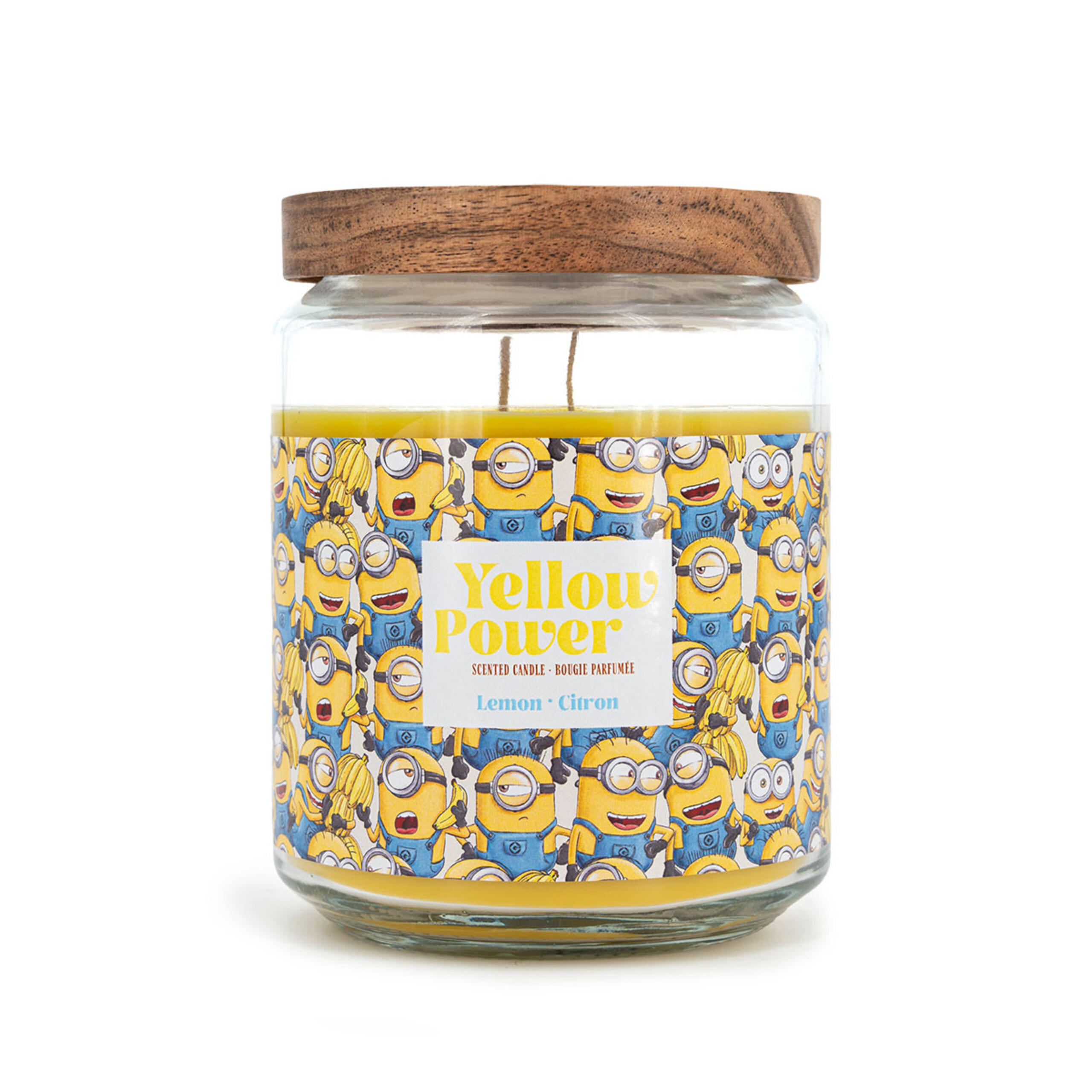 DUFTKERZE Minions - Multicolor, Naturmaterialien/Glas (12.5cm)