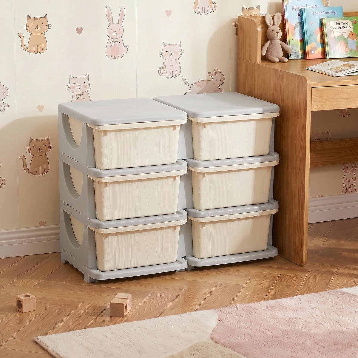 BABYREGAL Creme 37.0/75.0/56.5 cm - Creme, Kunststoff (75/56.5/37cm)