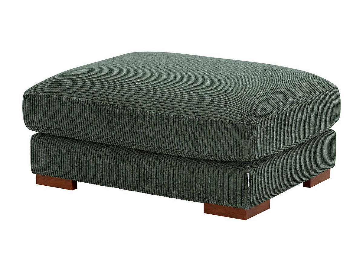 SITZHOCKER - 1 Person - Samt, Stoff - Grün - SPERONE - Grün, Textil (102/47/77cm) - Vente-Unique
