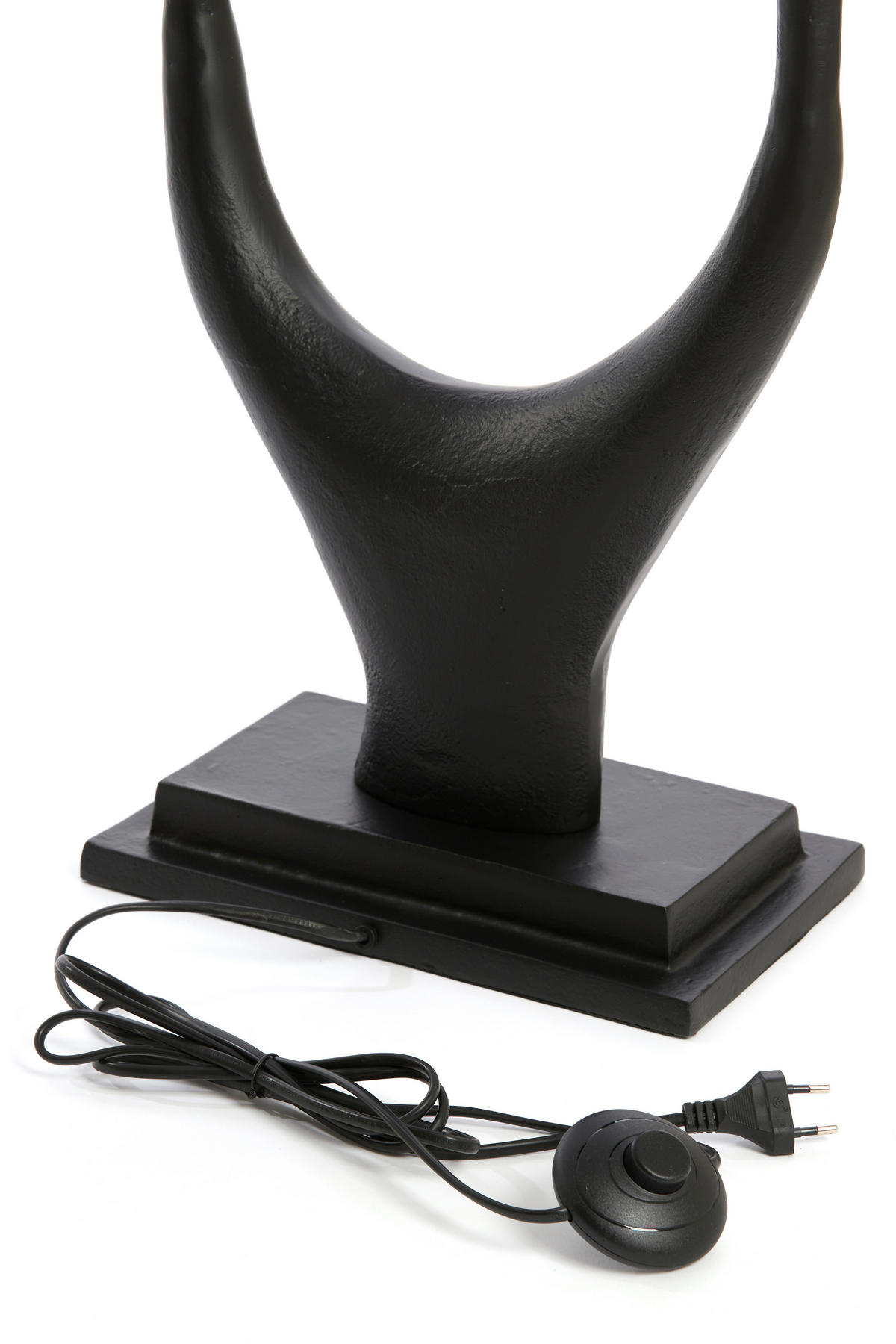 STEHLEUCHTE Gavi Schwarz 31/18/149 cm - Schwarz, Metall (31/18/149cm) - Light & Living