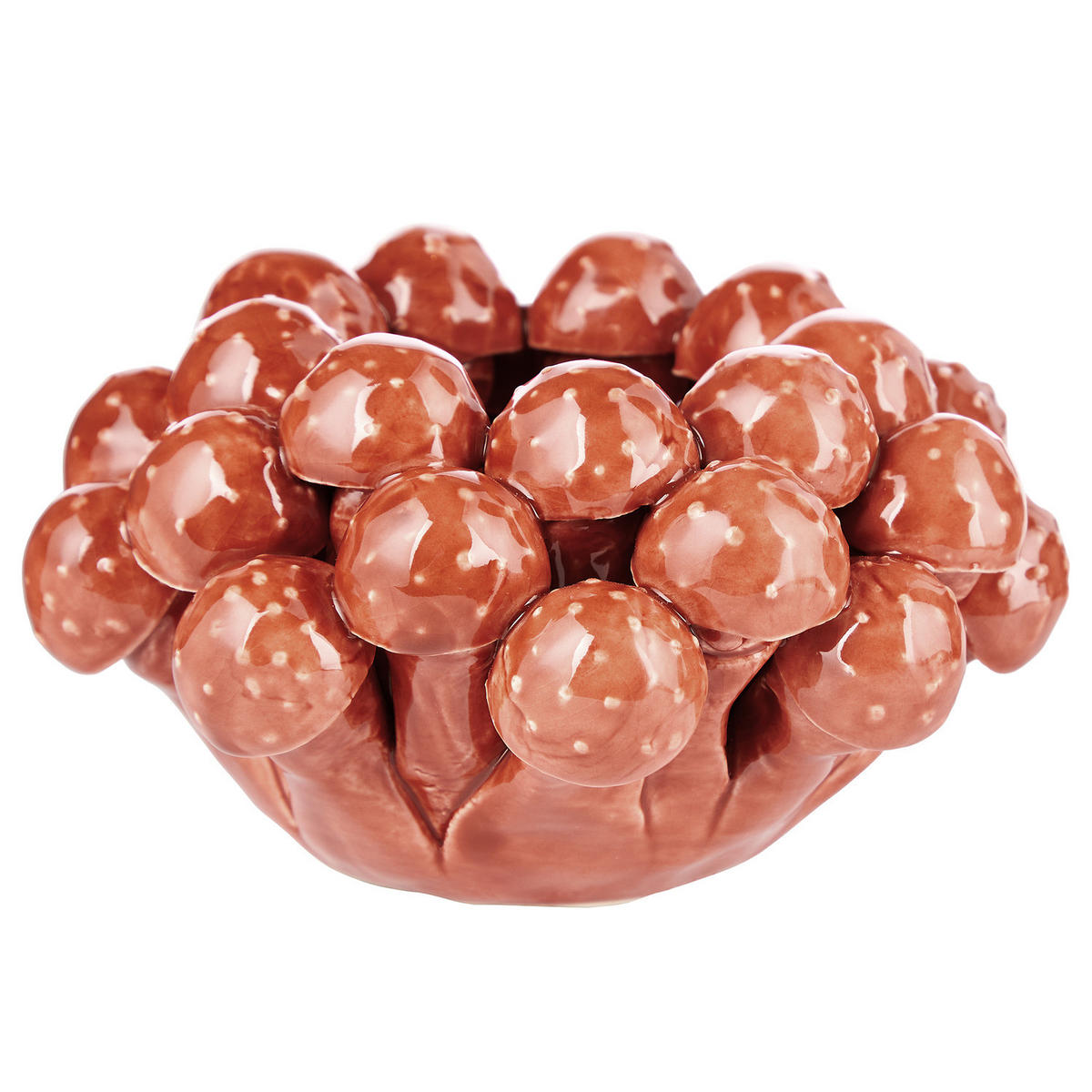 TEELICHTHALTER Enchanted Forst - Braun, Stein (7cm) - Butlers