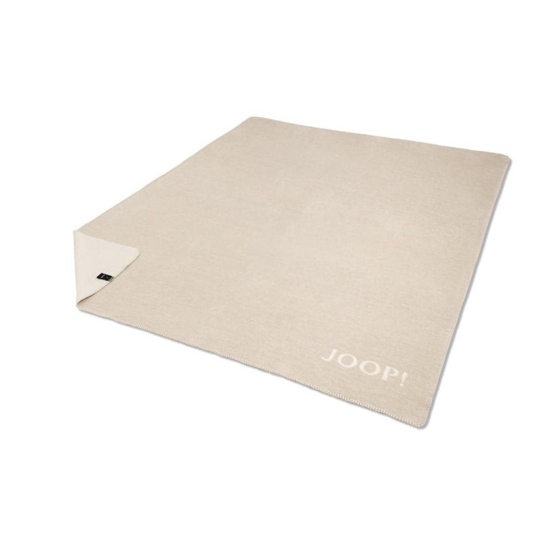 WOHNDECKE Uni-Doubleface Chateau-Natur 150 x 200cm - Naturfarben, Textil (150/200cm) - Joop!