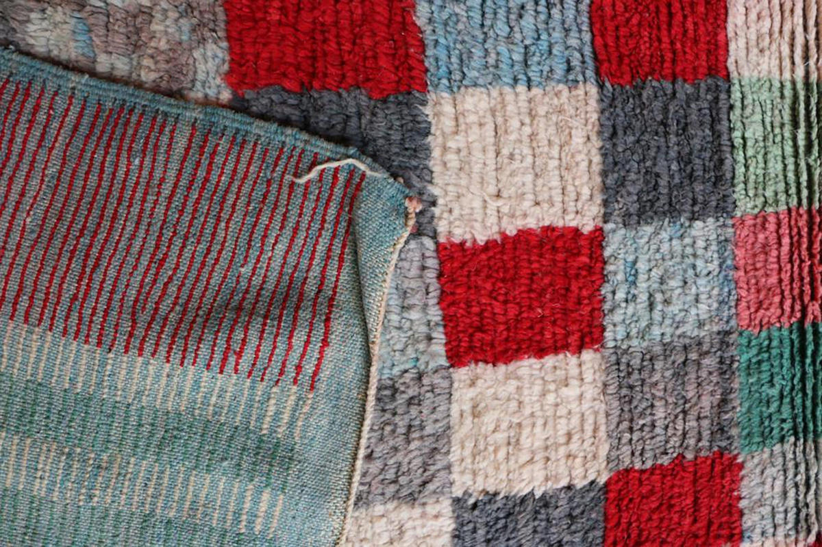 BERBERTEPPICH aus reiner Wolle 76x 408 cm - Beige, Naturmaterialien (76/408cm) - AFK Living