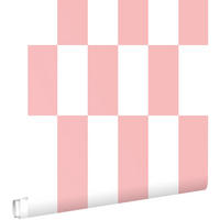TAPETE Streifen 50 x 900 cm - Pink, Papier (50/900cm) - ESTAhome