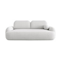 SOFA MOLLY mit Schlaffunktion TERRA FROTTE 00 mit Stauraum - Weiß, Textil (121/94/255cm) - Bedante