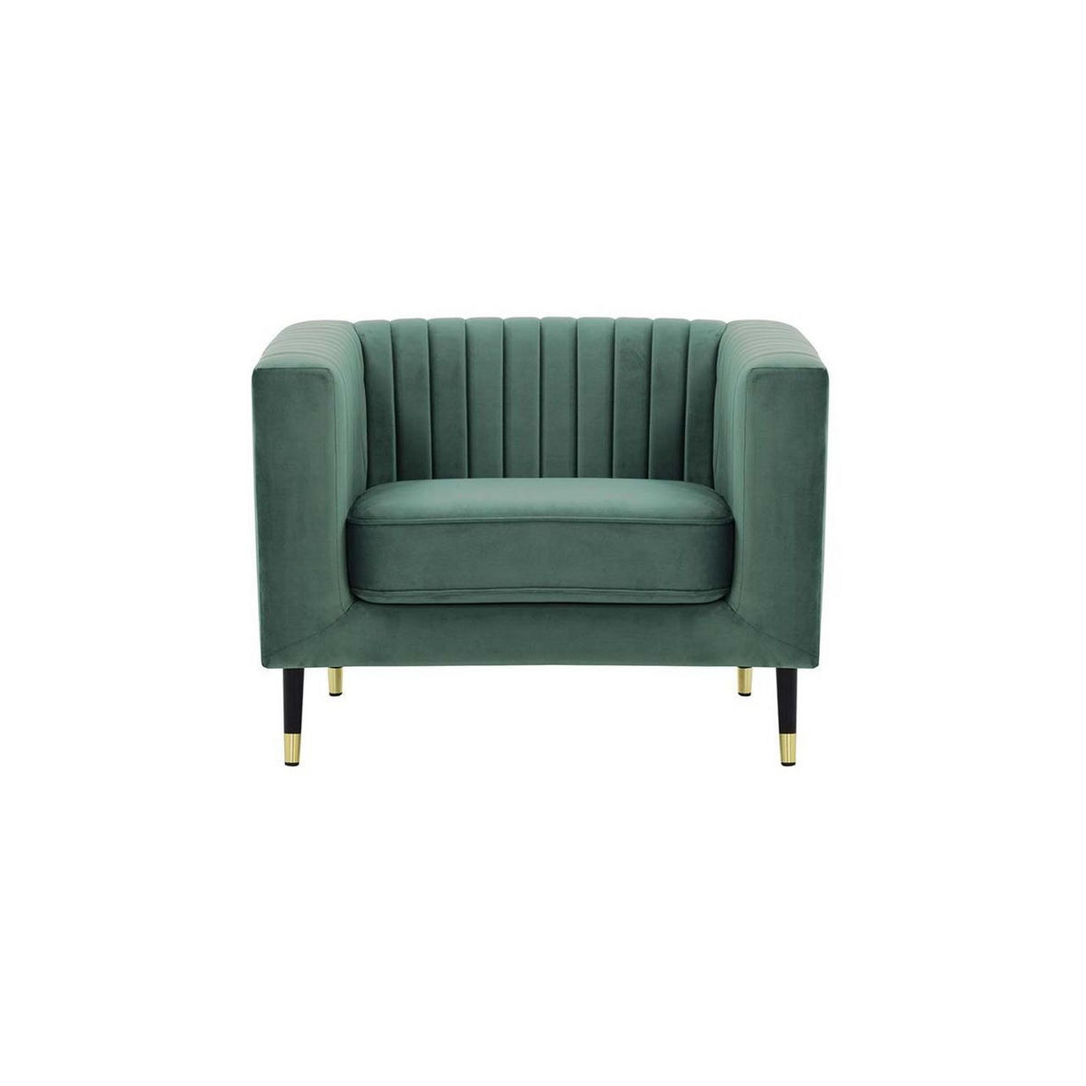 SESSEL Slender-Velluto 12 - Blau, Holz/Textil (99/71/83cm) - SLF24