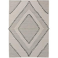 TEPPICH Baumwollteppich Bo Beige - Beige, Textil (120/1cm) - KUNSTLOFT