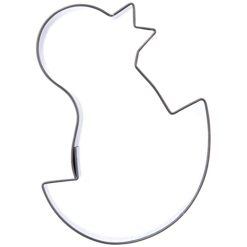 AUSSTECHFORM Küken 7 cm Silber - Silberfarben, Metall (5.5/1.6/7cm) - Orion 