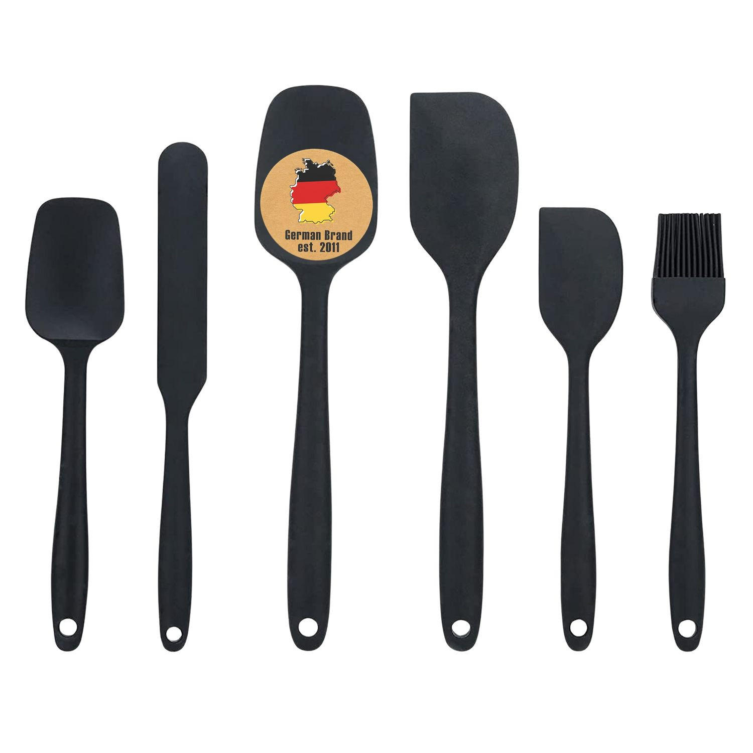Intirilife Spatel-Set Schwarz 6x2x26.9 cm