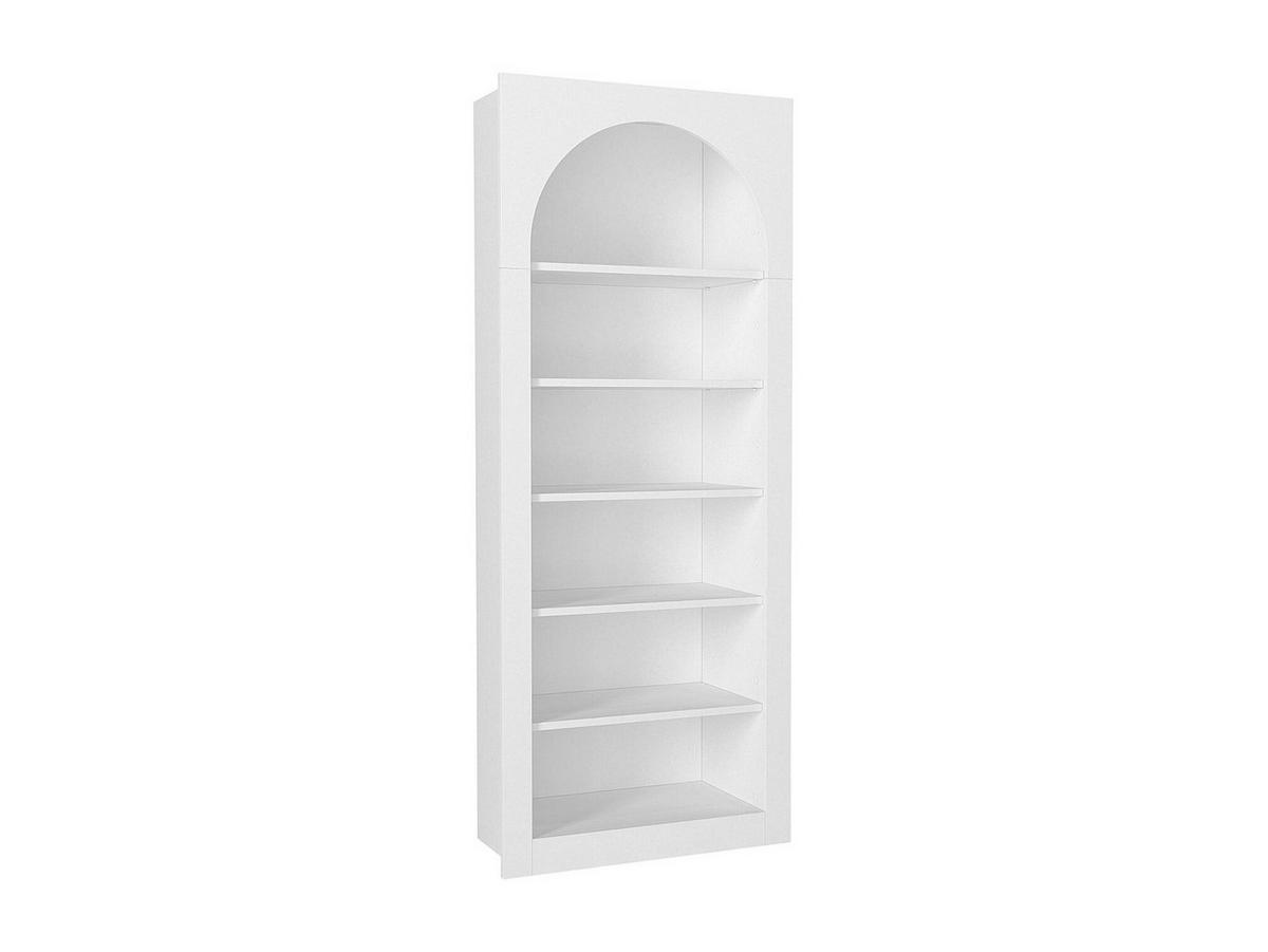 BÜCHERREGAL - 74 cmcm x 35 cmcm - Holz, Platte - Weiß - CYMORA - Weiß, Holz (74/180/35cm) - Vente-Unique