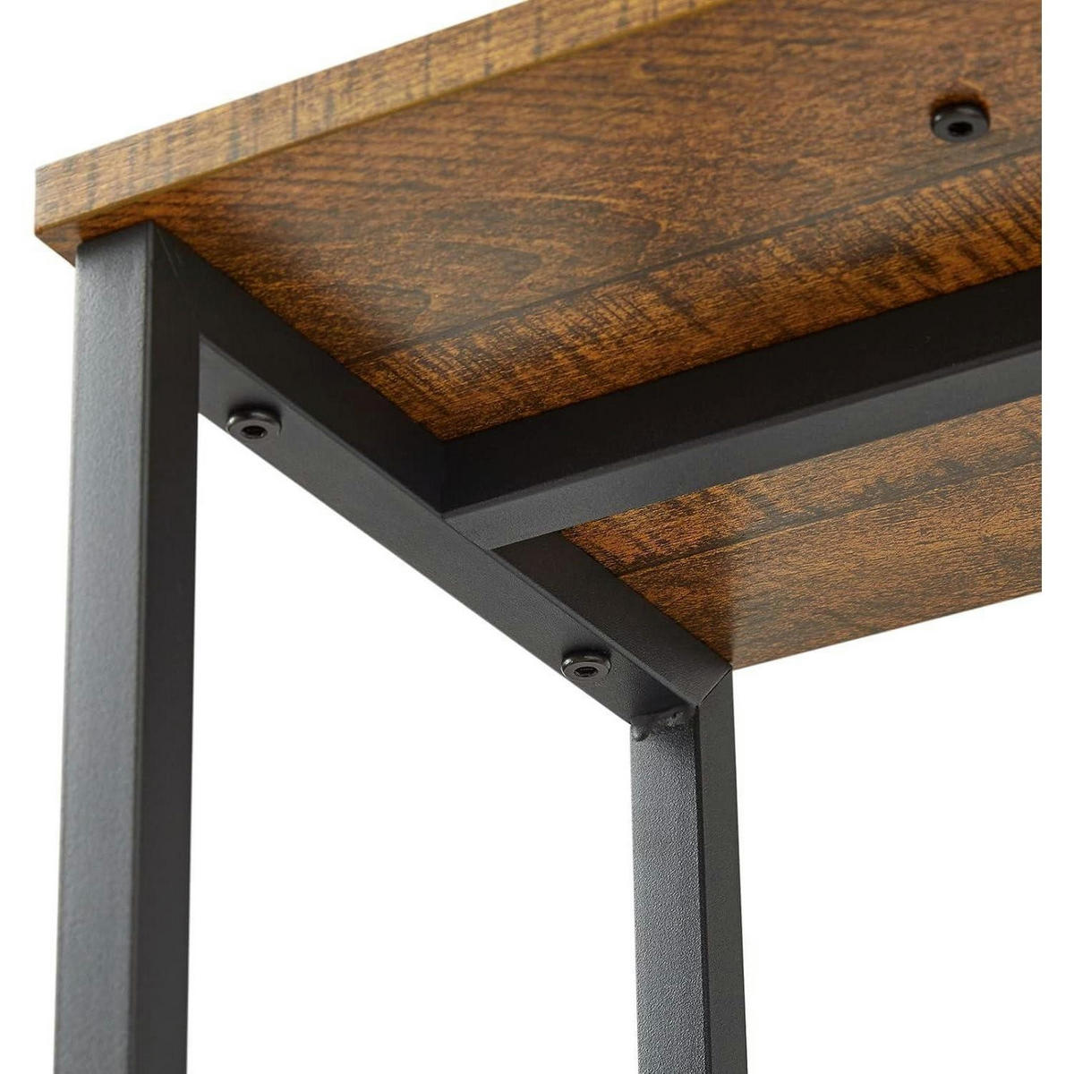 BÜCHERREGAL S-Form Holz Braun 76 x 127.5 cm - Braun, Holzwerkstoff (74/128/24cm)