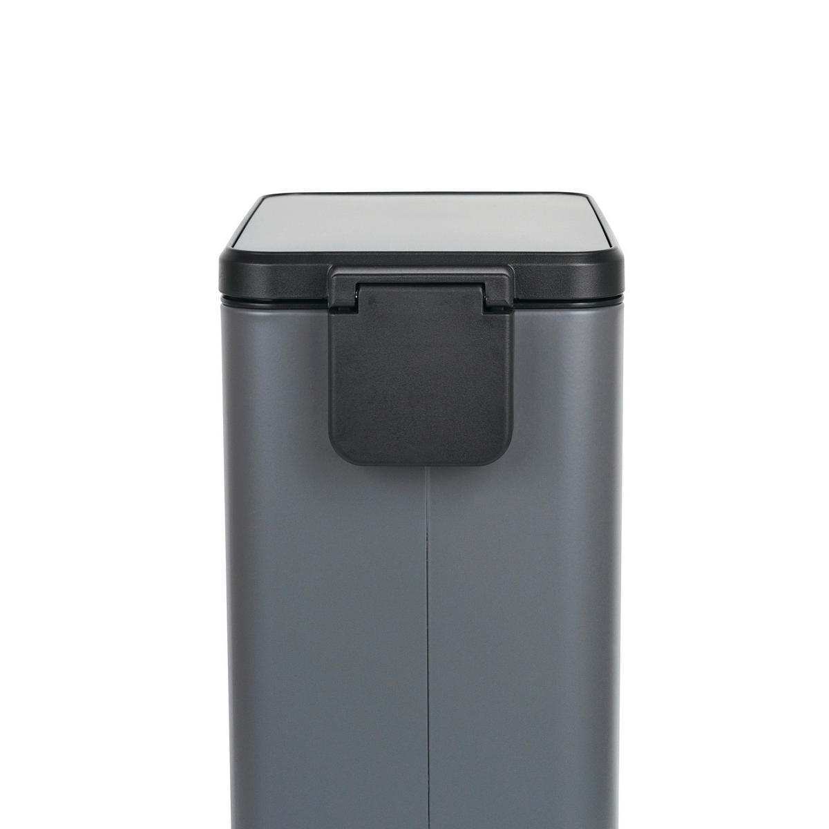 MÜLLEIMER STM18 18L Grau - Grau, Metall (20/53.5/36cm) - SVITA