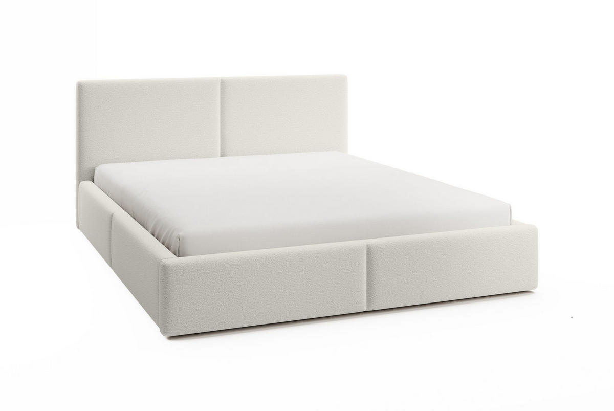 POLSTERBETT Toreira Slim 120x200 cm Creme - Creme, Holz/Textil (120/200cm) - Fedve