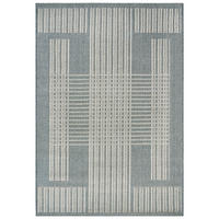 TEPPICH In-& Outdoor Cangas Plano Mazovia 120x170cm Beige Grau Abstrakt Kurzflor - Beige, Textil (120/170cm) - Mazovia