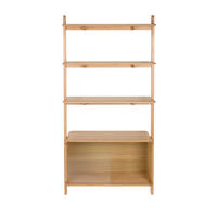 STANDREGAL Rise Natur - Beige, Holz (90/180/35cm) - Zuiver