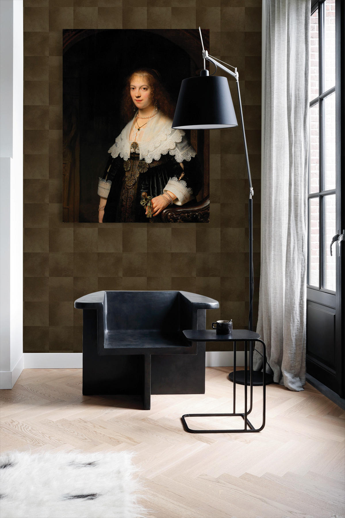 TAPETE Tierhautmuster 53 cm x 10.05 m - Braun, Papier (53/1000cm) - Origin Wallcoverings