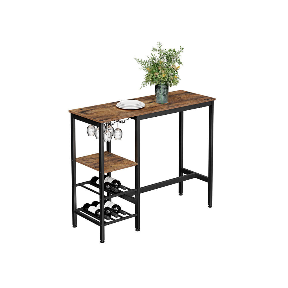 BARTISCH - Braun, Holzwerkstoff (110/40/90cm) - Hansiro