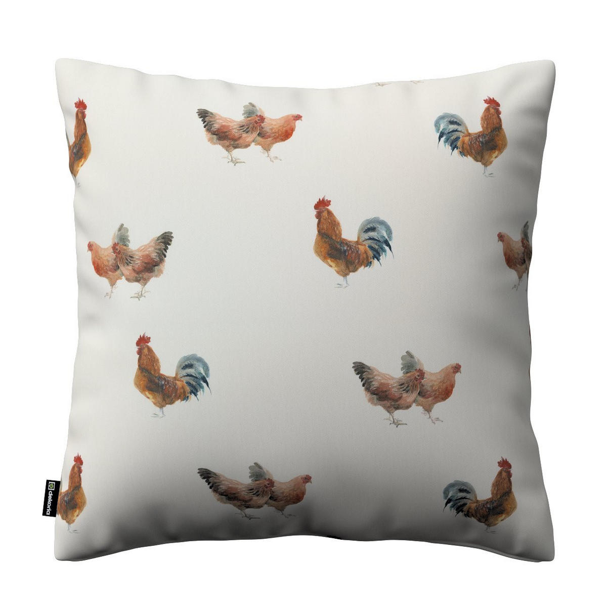 KISSENHÜLLE Flowers beige, 43x43 cm - Multicolor, Textil (43/43cm) - Dekoria