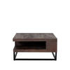 COUCHTISCH Cube Braun 80/80/40 cm - Braun, Holz (80/80/40cm) - LABEL51