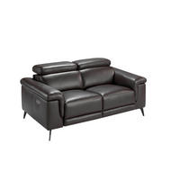 SOFA 2-SITZER Schokoladenbraun 170/103/99 cm - Braun, Leder (170/99/103cm) - ANGEL CERDA