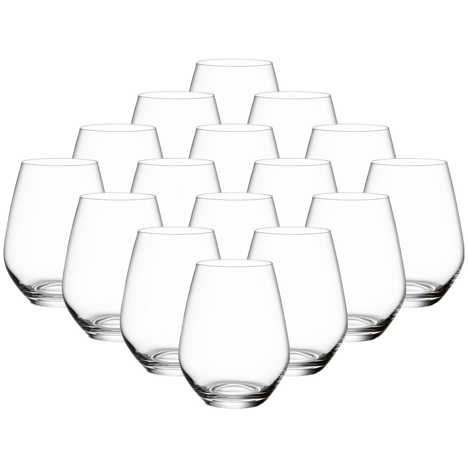 WASSERGLÄSER Ovid transparent 420 ml 16er Set - Transparent, Glas (0.42L) - Villeroy & Boch