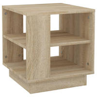 COUCHTISCH Sonoma-Eiche 40x40x43 cm Holzwerkstoff - Beige, Holzwerkstoff (40/40/43cm) - furnicato