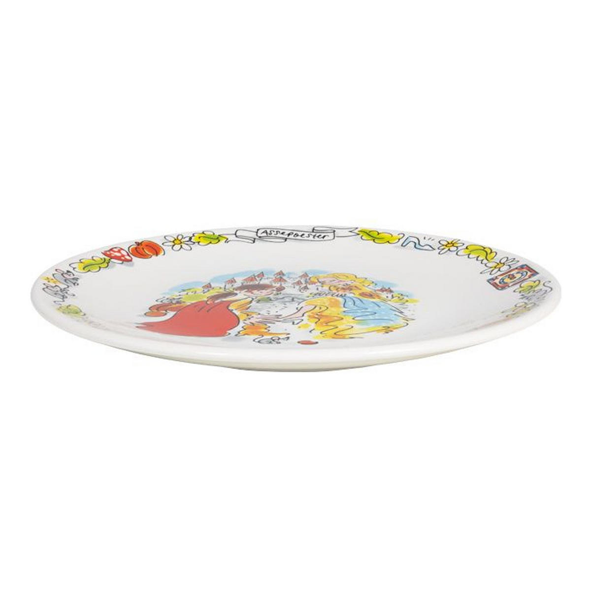 FRÜHSTÜCKSTELLER Efteling Aschenputtel in Bunt - 22cm - Multicolor, Keramik (21.8/21.8/2.5cm) - Blond Amsterdam