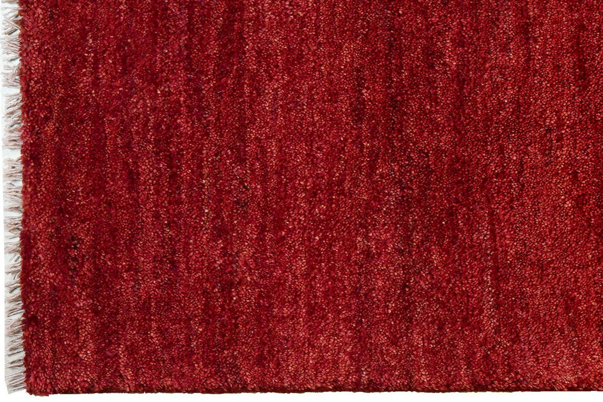 LÄUFER Orient handgeknüpft Rot 222/82 cm Schurwolle - Rot, Textil (82/222cm) - Looma