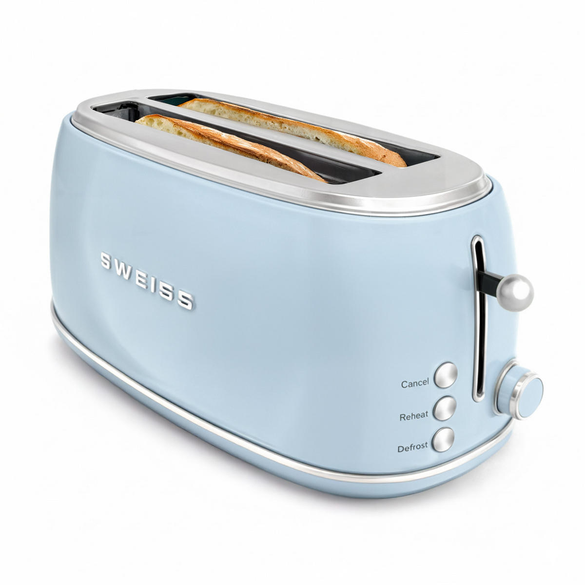 TOASTER GRV6 Blau - Blau, Metall (41/18.2/20cm) - SWEISS