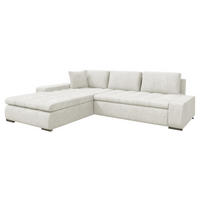 ECKSOFA Orkan - Creme, Holz/Textil (302/213cm) - MIRJAN24