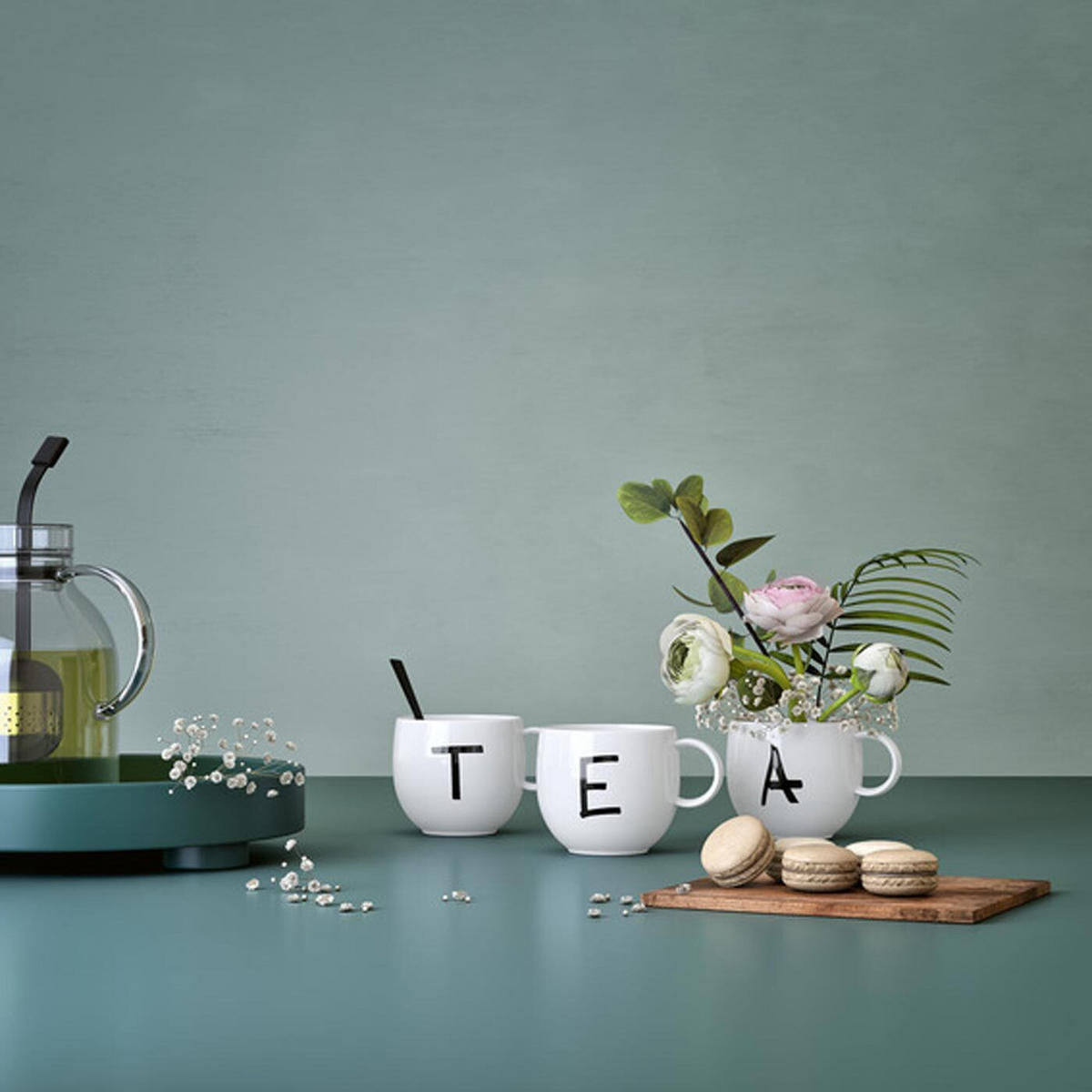 KAFFEEBECHER Letters weiß 330 ml - Weiß, Keramik (0.33L) - Villeroy & Boch