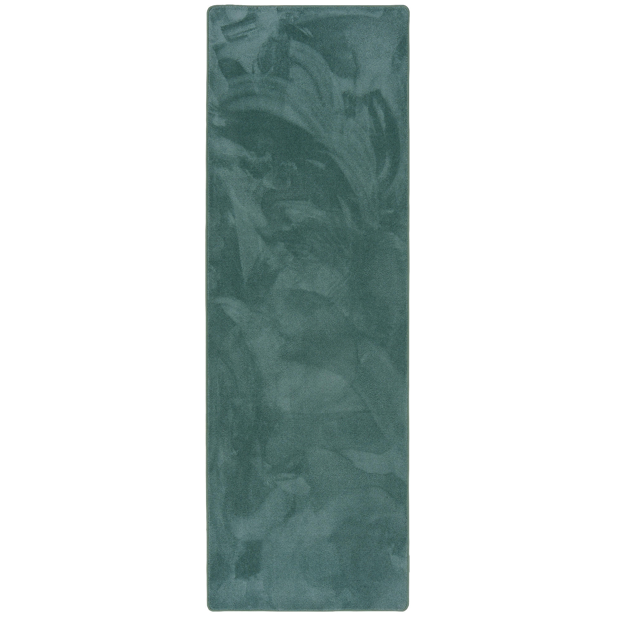 LUXUS SUPER SOFT HOCHFLOR LANGFLOR TEPPICH LÄUFER DELUXE - Mintgrün, Textil (80/400cm) - Snapstyle