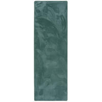 LUXUS SUPER SOFT HOCHFLOR LANGFLOR TEPPICH LÄUFER DELUXE - Mintgrün, Textil (80/400cm) - Snapstyle
