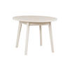 ESSTISCH Oslo 3 L - Beige/Cappuccino, Holz (100/100/75cm) - Leaf Design