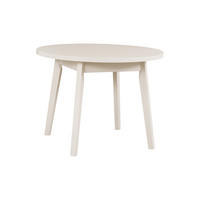 ESSTISCH Oslo 3 L - Beige/Cappuccino, Holz (100/100/75cm) - Leaf Design