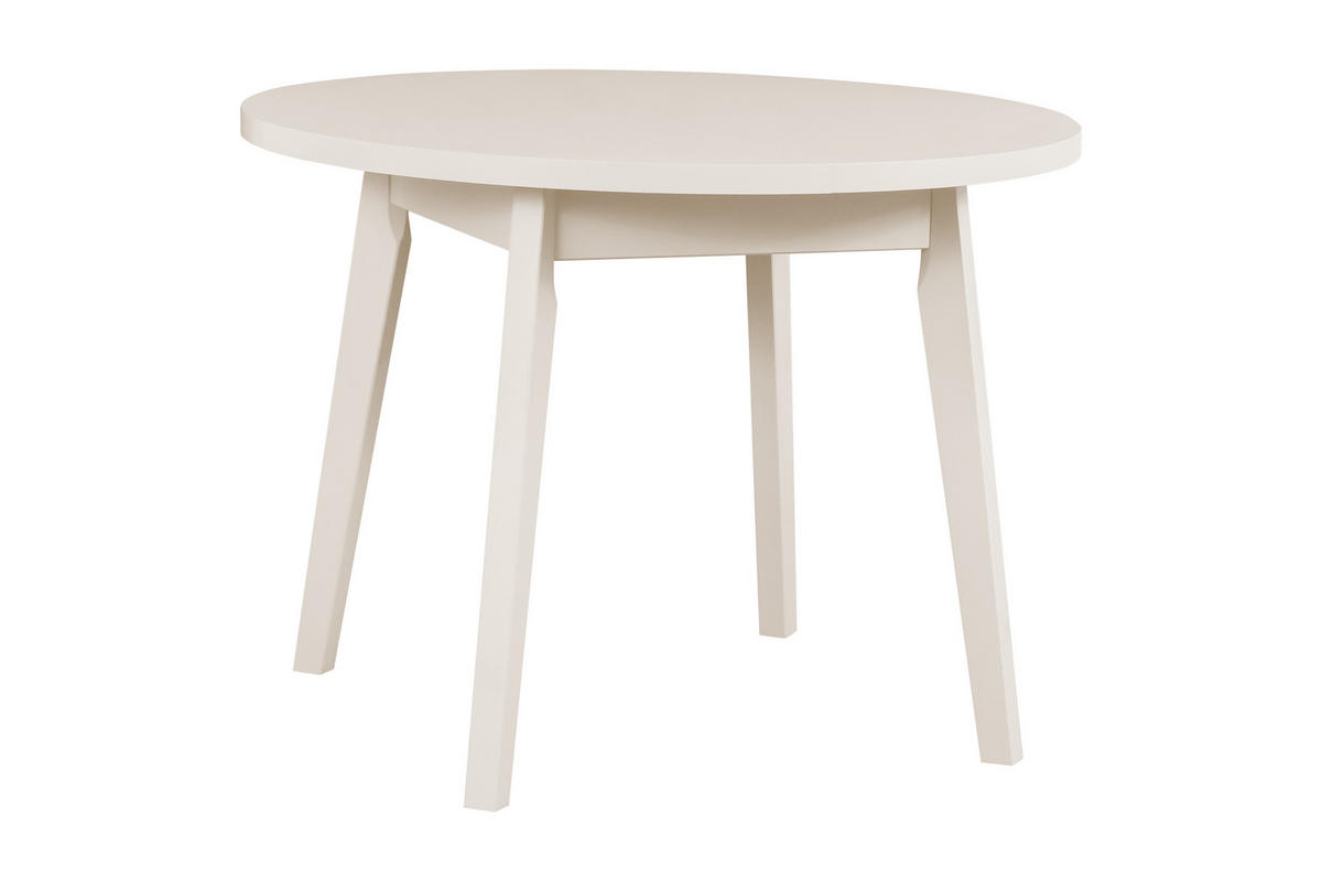 ESSTISCH Oslo 3 L - Beige/Cappuccino, Holz (100/100/75cm) - Leaf Design