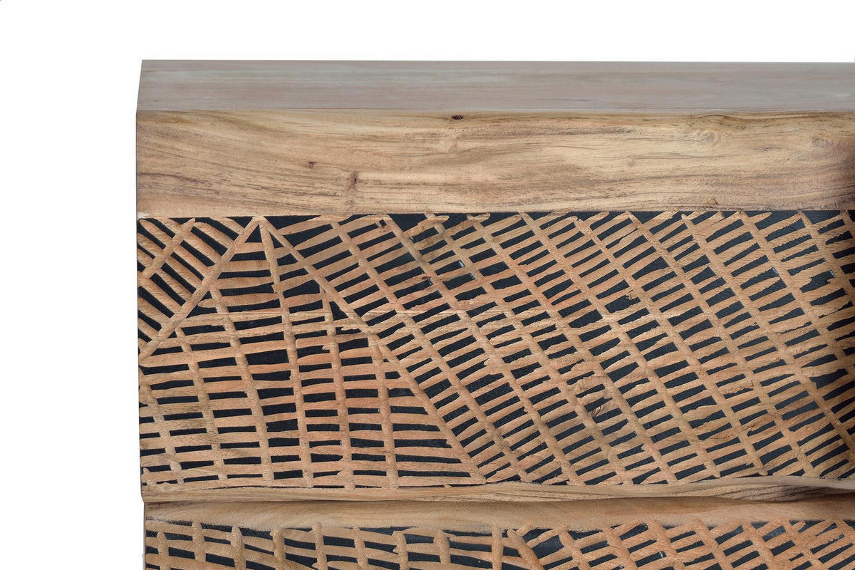 SIDEBOARD aus Akazienholz - Braun, Holz (40/90/140cm) - Giner y Colomer