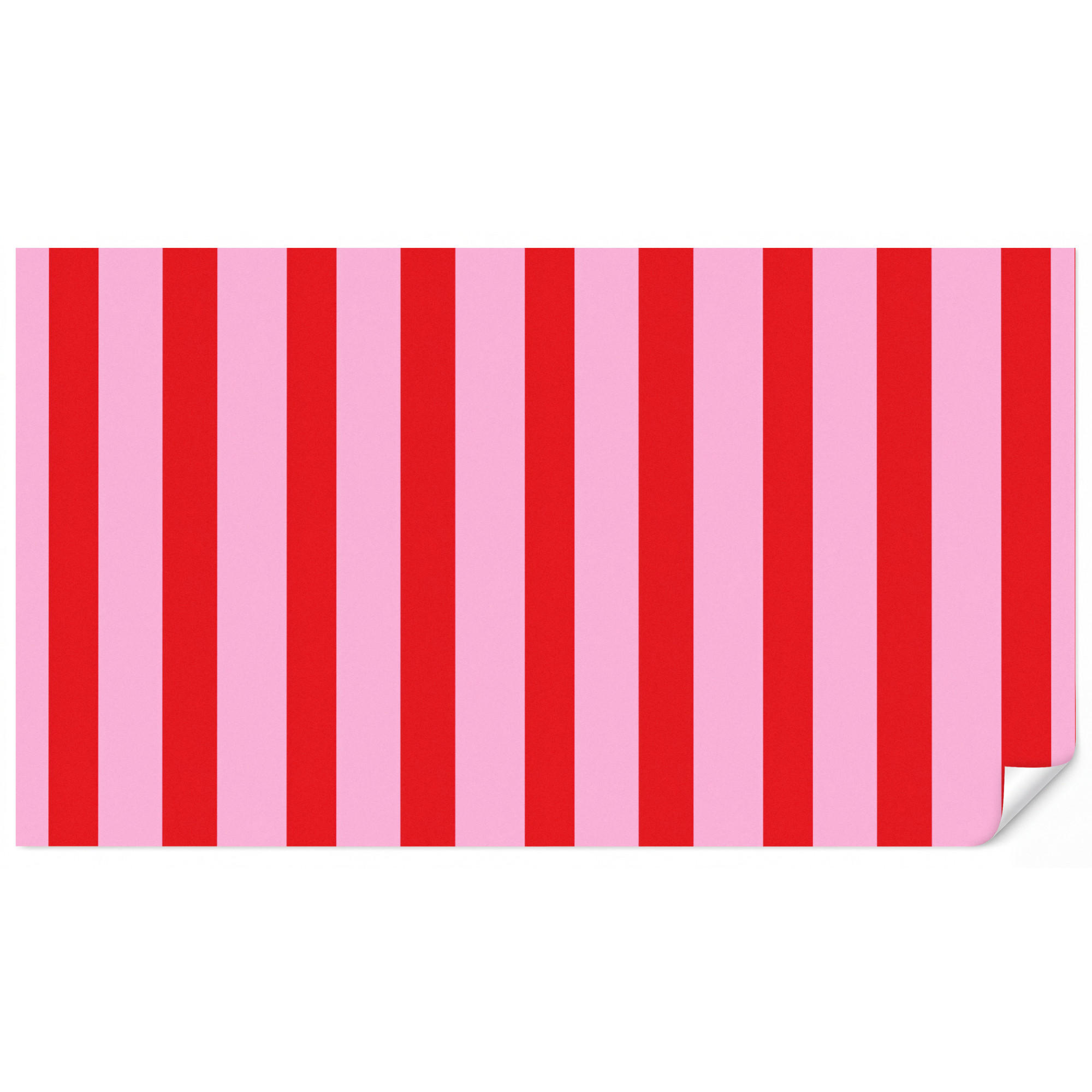 OnlyWow Kindertapete Rot 350x200 cm