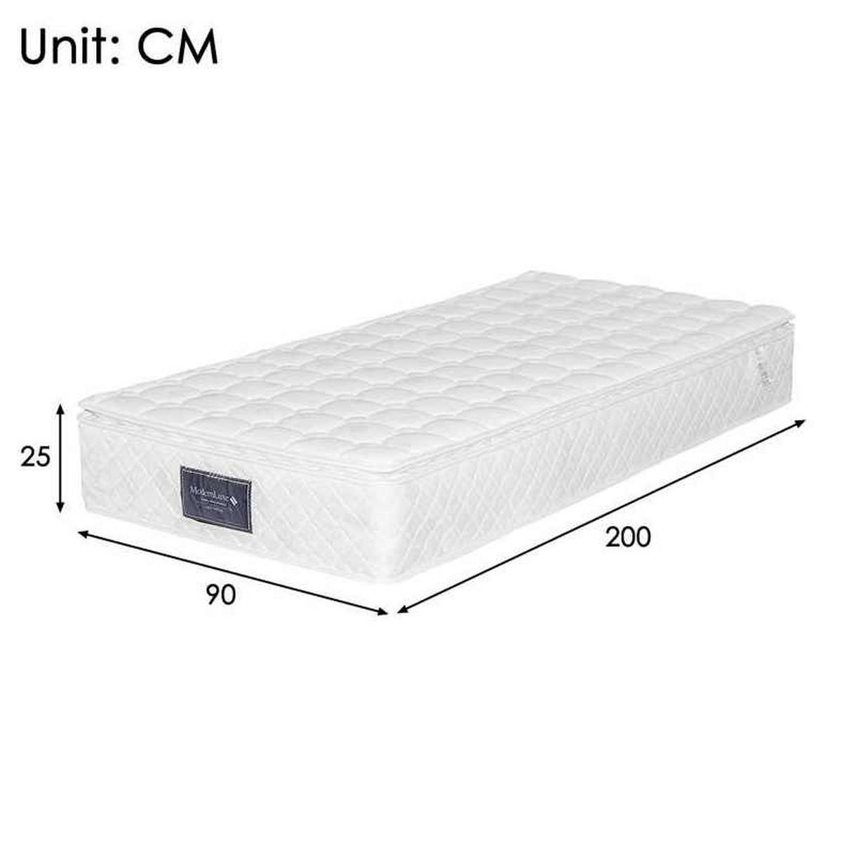 POLSTERBETT 90/200 cm Grau mit Matratze, LED-Beleuchtung und USB-Anschlüssen - Grau, Textil (90/200cm) - Flora Grace