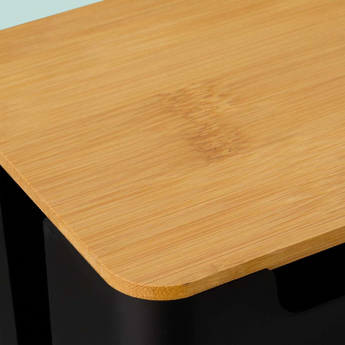 KABELBOX - Schwarz, Holz/Kunststoff (14/31/13cm) - Relaxdays