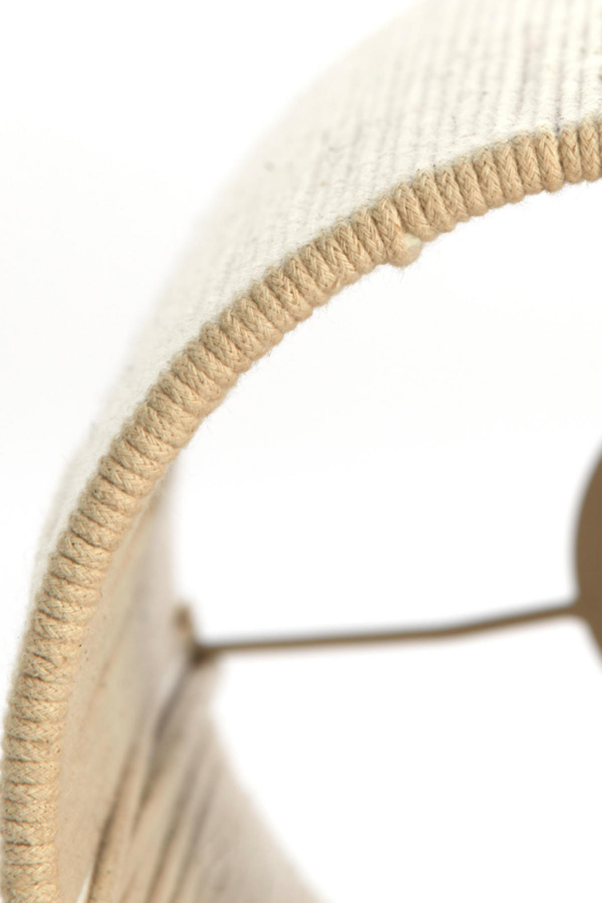 LAMPENSCHIRM - Weiß - 20/20/30 cm - Weiß, Textil (20/20/30cm) - Light & Living