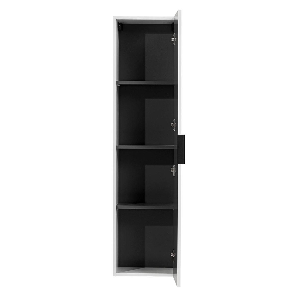 ZÁVĚSNÝ SLOUPEK Adriel Bílá - bílá, kompozitní dřevo (35/140/25cm) - Petits-meubles