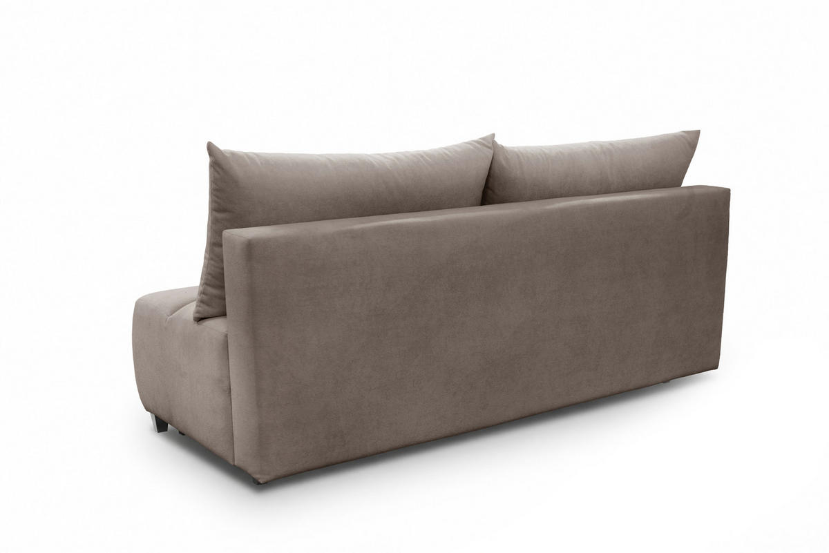 SOFA 196 cm in Braun - Braun, Textil (196/79/100cm) - Home Collective